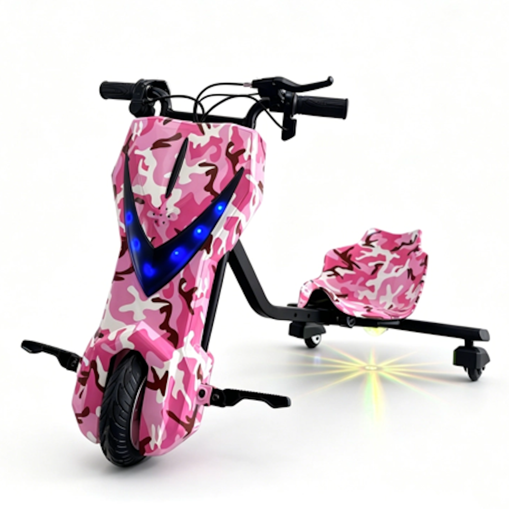 Triciclo Drift Eletrico Pink Extreme 36V 250W - Zippy Toys