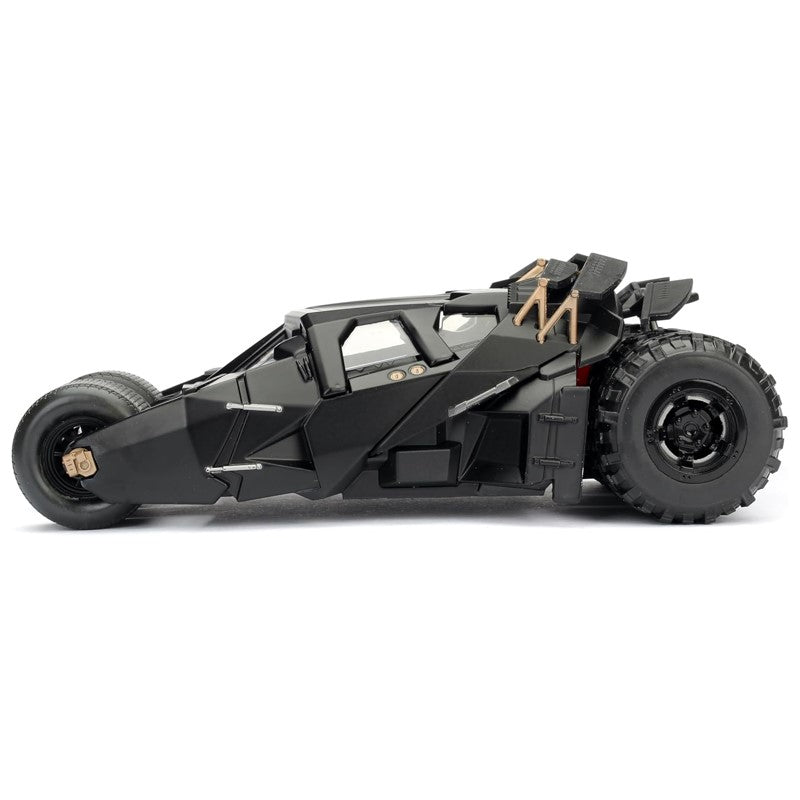 Miniatura Batmóvel Tumbler com Boneco Filme Clássico 2008 1:24 - Jada