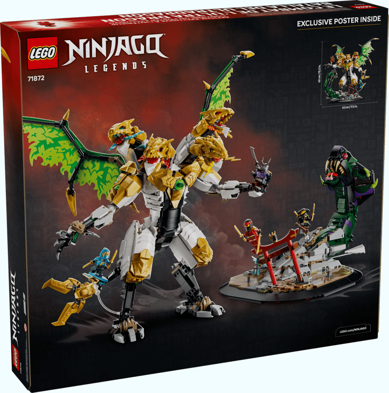 Lego Ninjago Batalha do Ultra Dragão - 71872