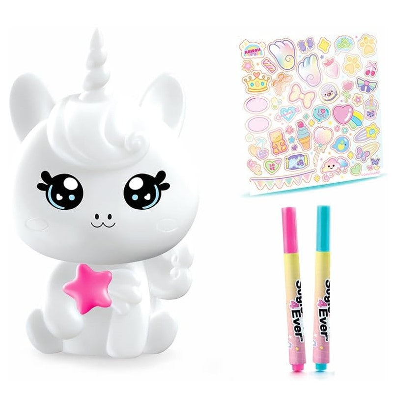 Decore sua Luminária Unicórnio Kawaii - Fun