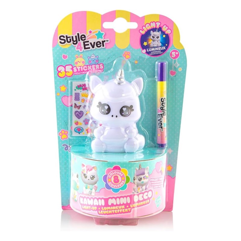 Decore sua Luminária Mini Kawaii - Fun