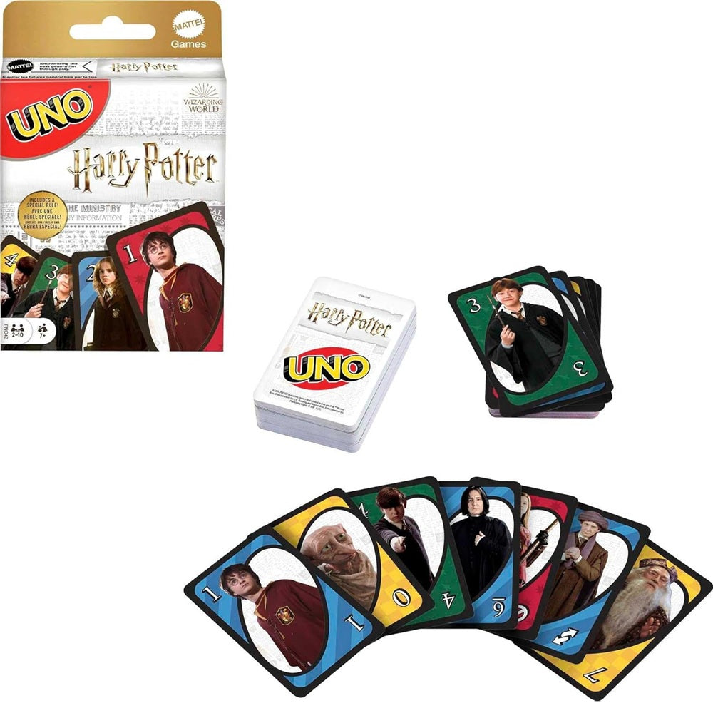 UNO Jogo de Cartas Harry Potter - Mattel