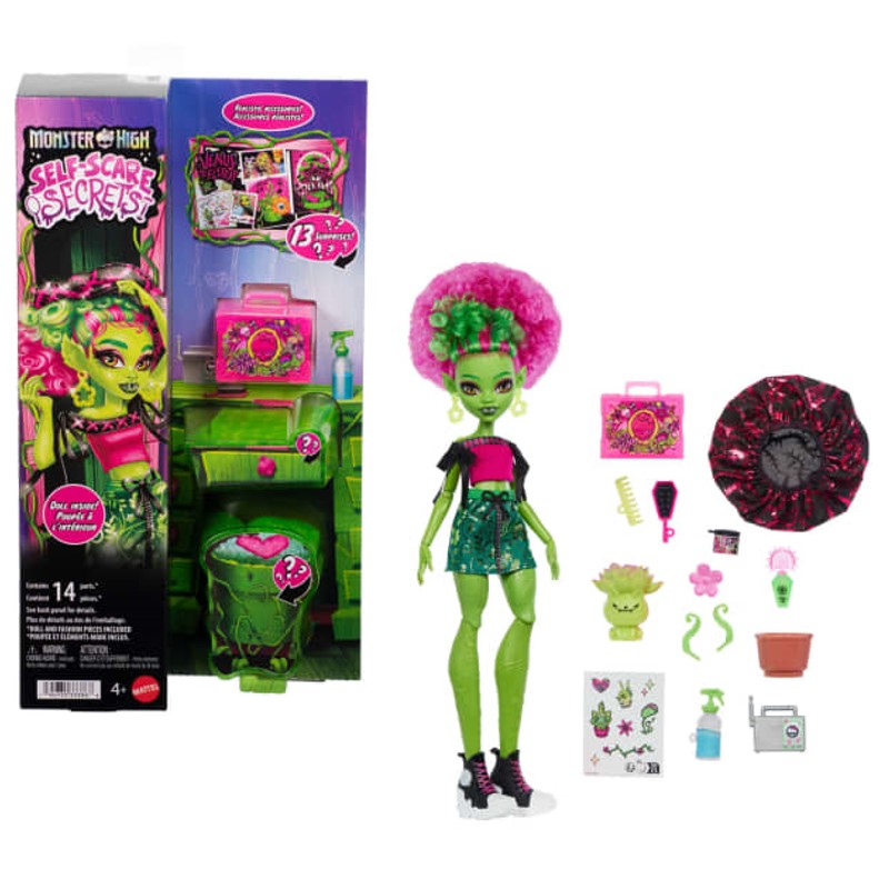 Boneca Monster High Self-Scare Secrets com 13 acessórios - Mattel