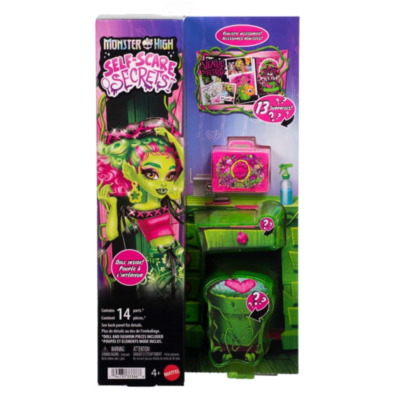 Boneca Monster High Self-Scare Secrets com 13 acessórios - Mattel