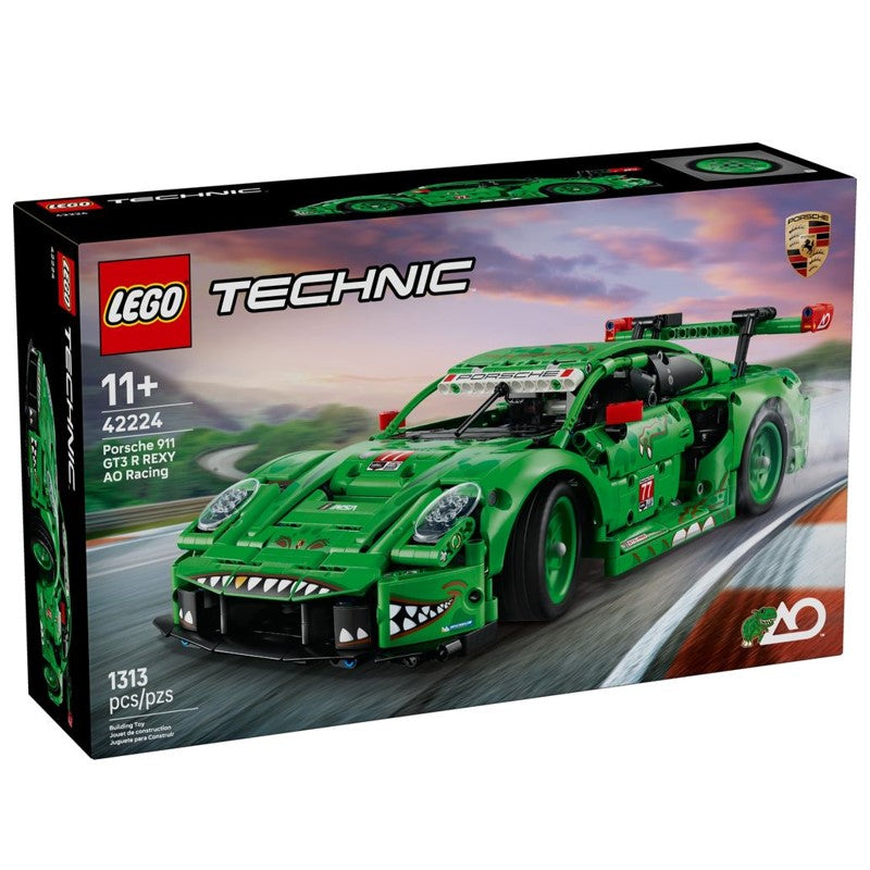 Lego Technic Porsche 911 GT3 R Rexy ao Racing Car - 42224 – Brink Center