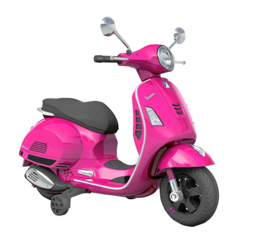 Moto Elétrica 6V Infantil Scooter Vespa Rosa - Zippy Toys