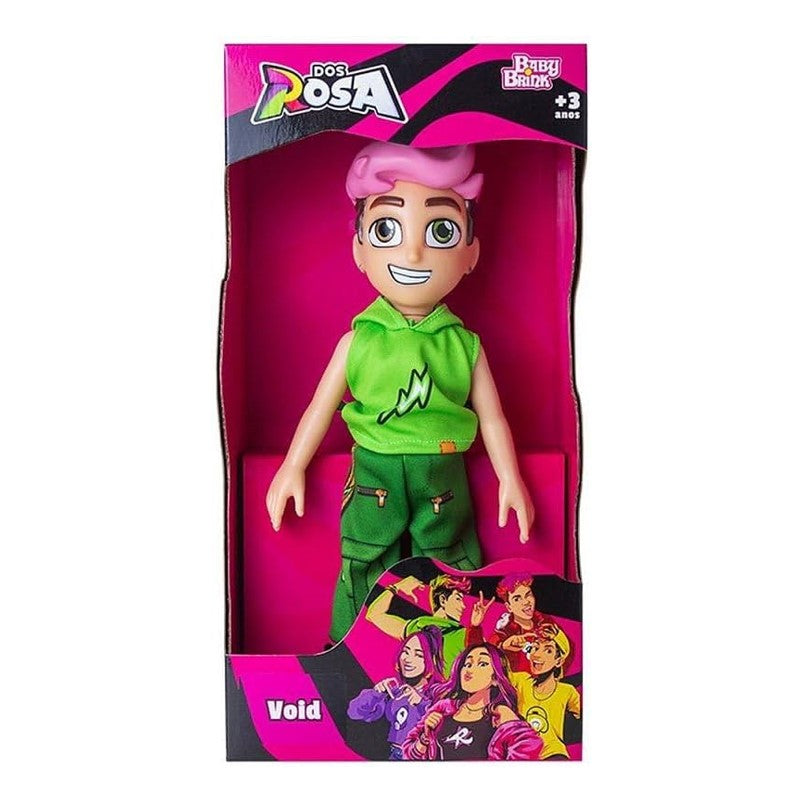 Boneco Void Dos Rosa 26cm - Nova Brink