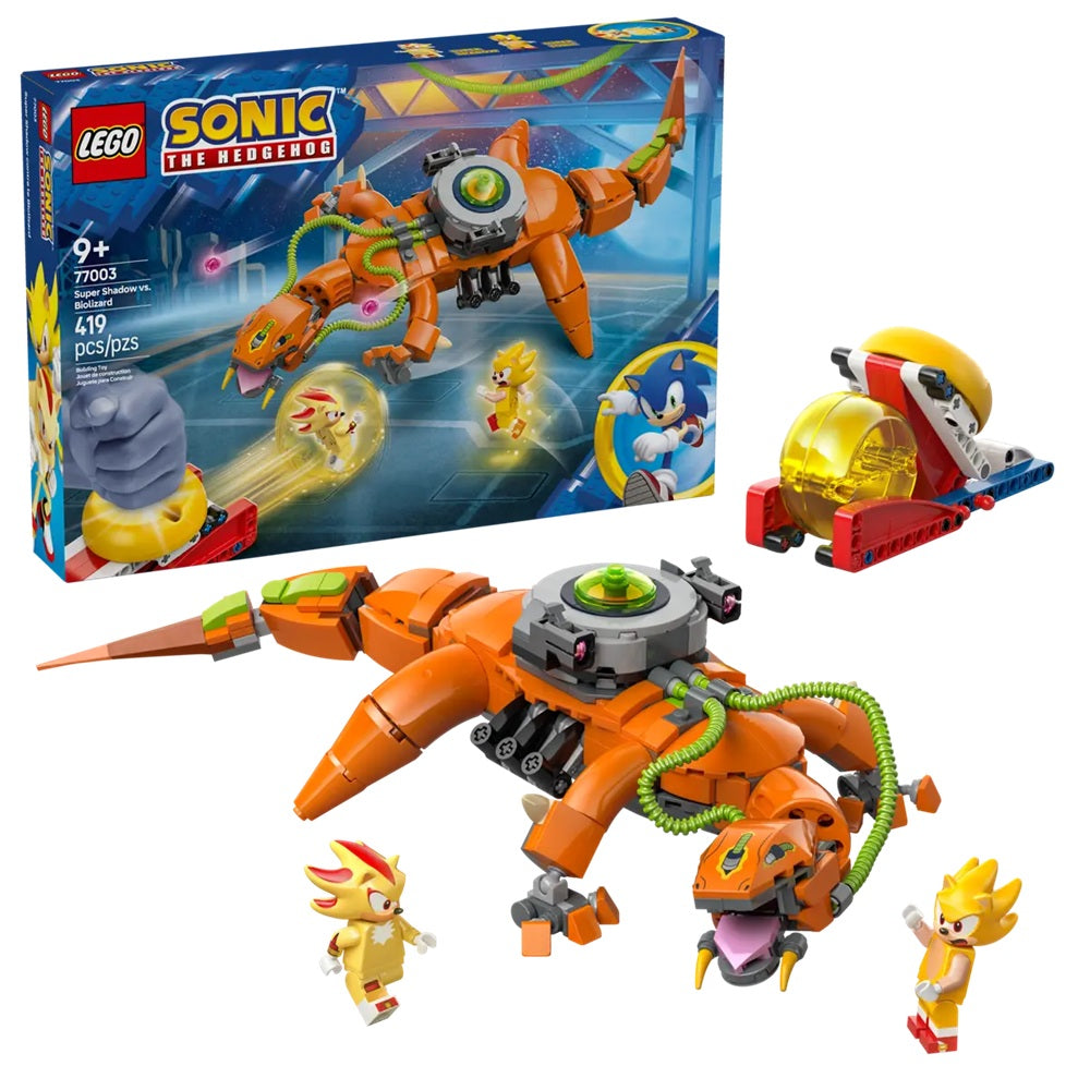 Lego Sonic The Hedgehog Super Shadow vs Biolizard 77003