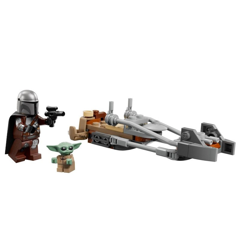 Lego Star Wars A Speeder Bike de Mandaloriano e Grogu - 75436