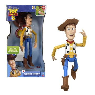 Boneco Toy Story 5 Woody que corre C/ Som 30 Cm - Mattel