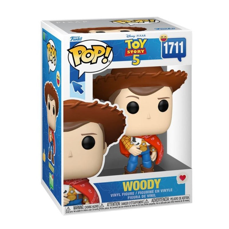 Boneco Funko Pop! Disney Toy Story 5 Woody - Candide