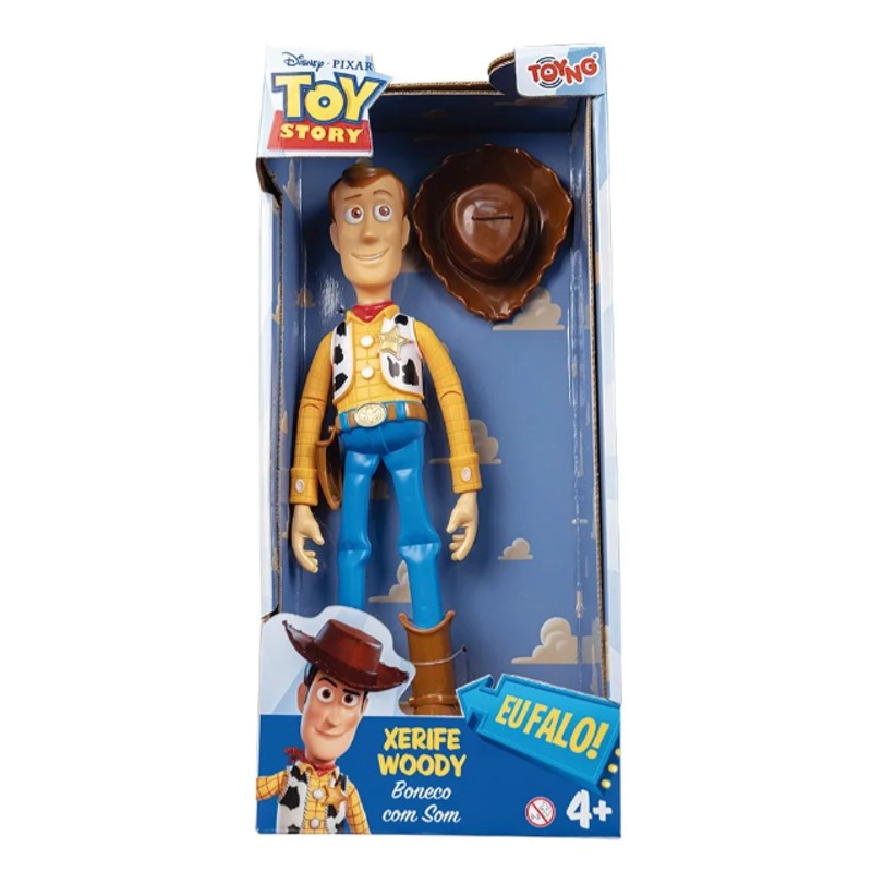 Boneco Woody Toys Story com Som - TOYNG