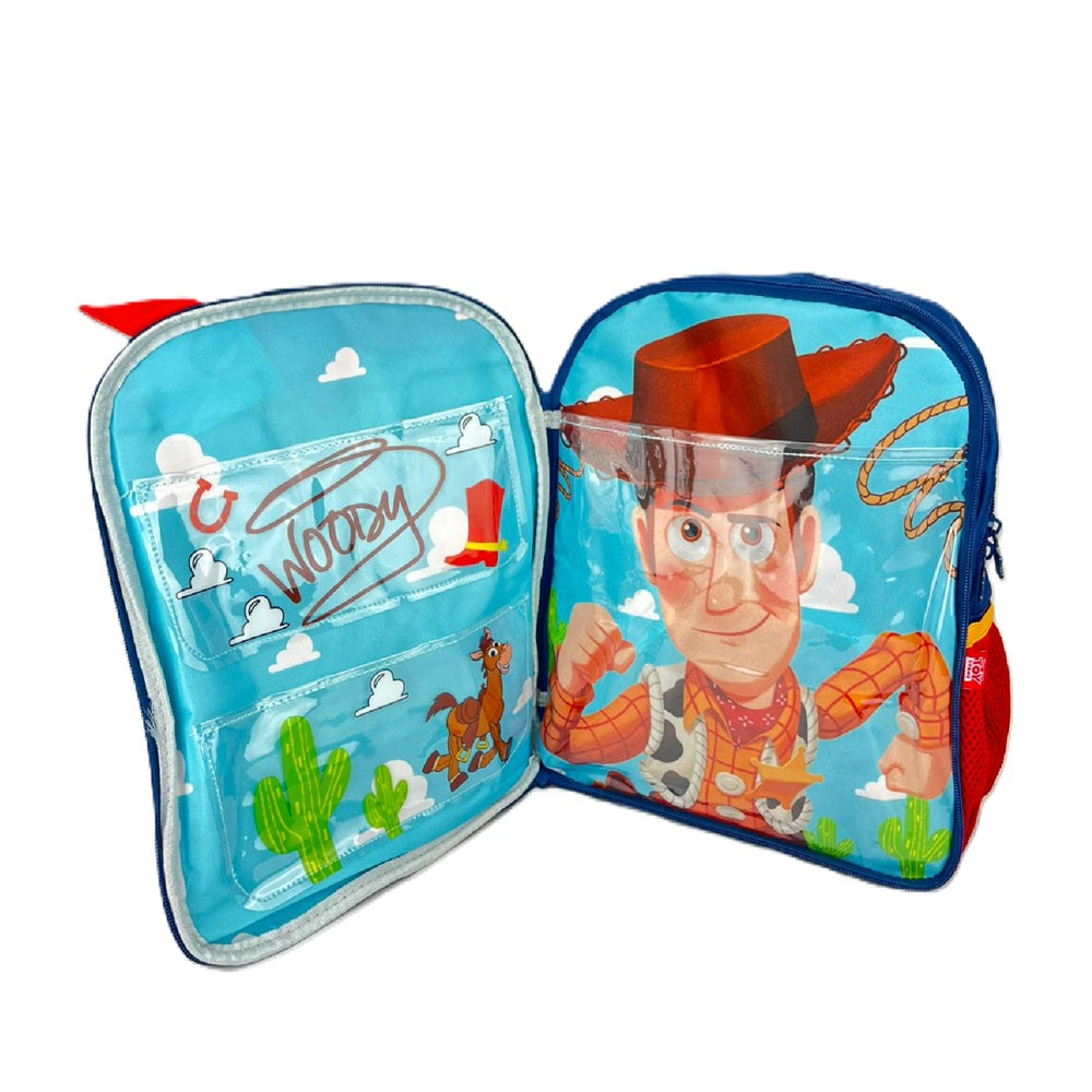 Kit Mochila de Costas Interativa Woody Toy Story + Lancheira Térmica - Clio