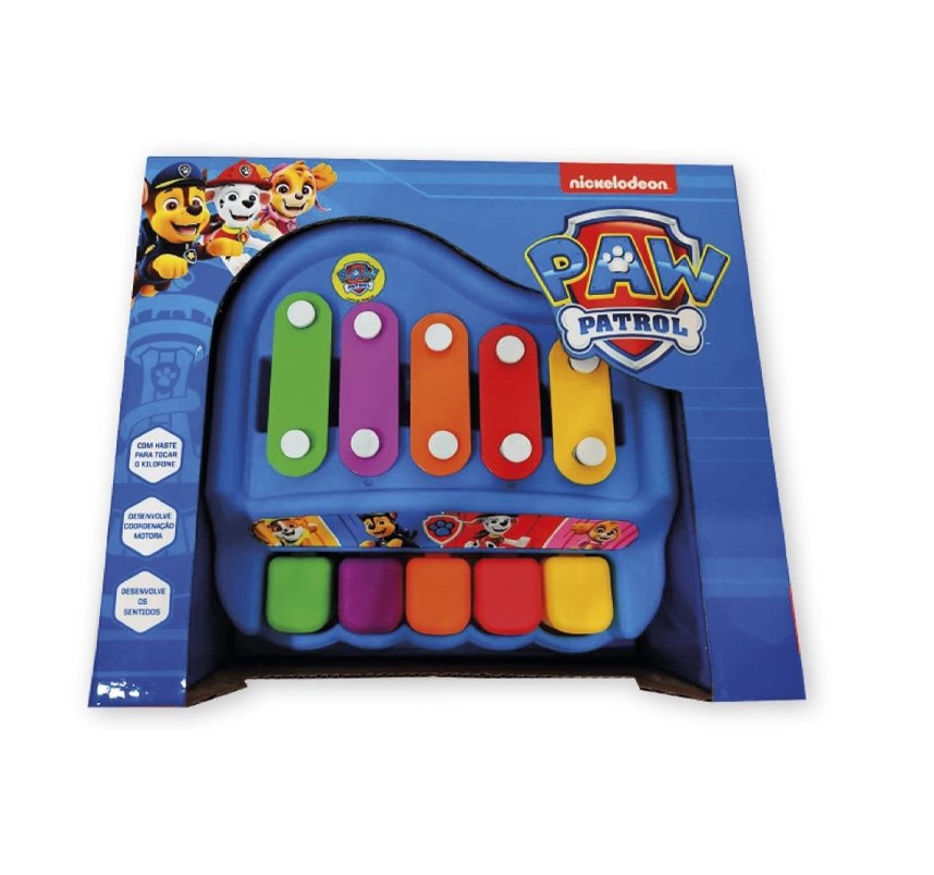 Piano Xilofone Patrulha Canina - Yes Toys