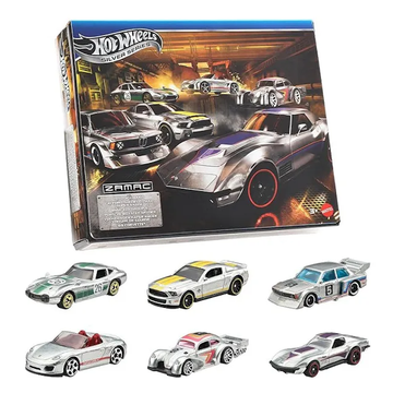 Hot Wheels Conjunto Zamac 6 Veículos - Mattel