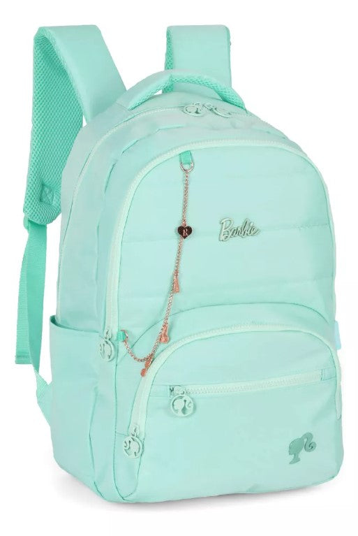 Mochila de Costas Barbie Porta Notebook Turquesa - Luxcel