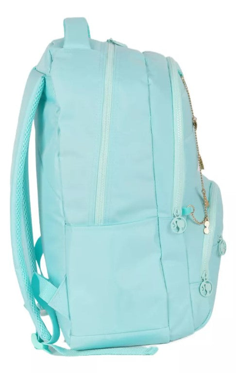 Mochila de Costas Barbie Porta Notebook Turquesa - Luxcel