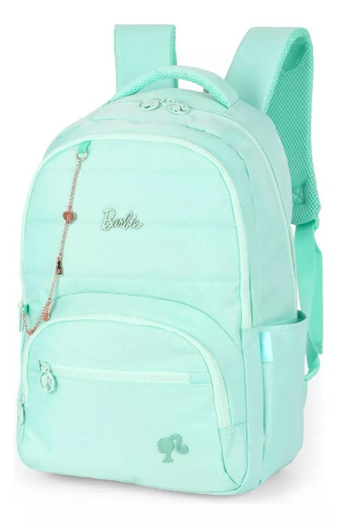 Mochila de Costas Barbie Porta Notebook Turquesa - Luxcel