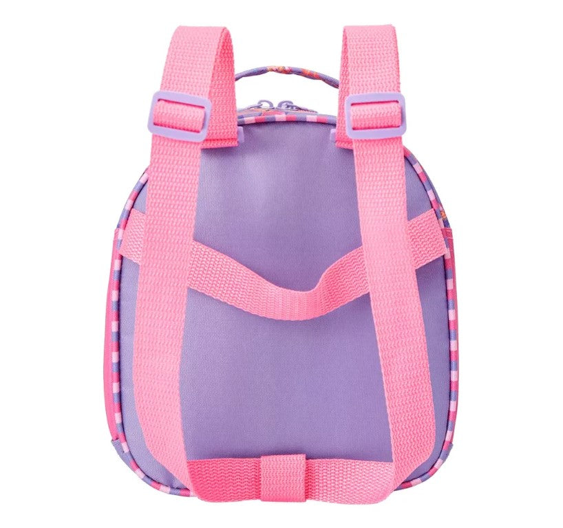 Kit Mochila Com Rodas Escolar 16 Princesa Disney Ariel Rosa