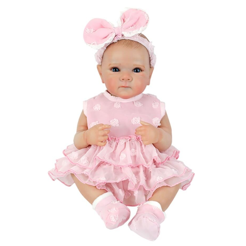 Boneca Bebê Reborn Laura Baby Abby - Shiny Toys