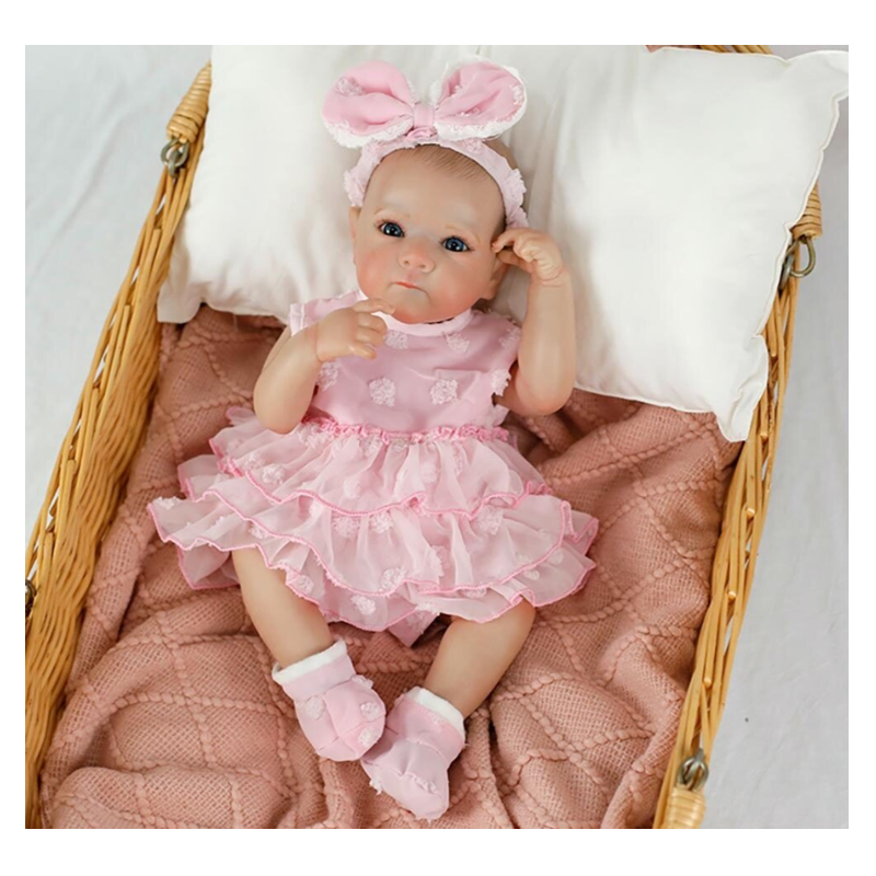 Boneca Bebê Reborn Laura Baby Abby - Shiny Toys