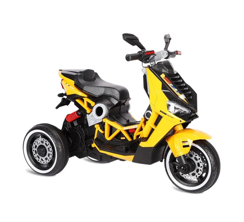 Moto Elétrica Infantil 12v Scooter Sport Amarela - Bandeirante