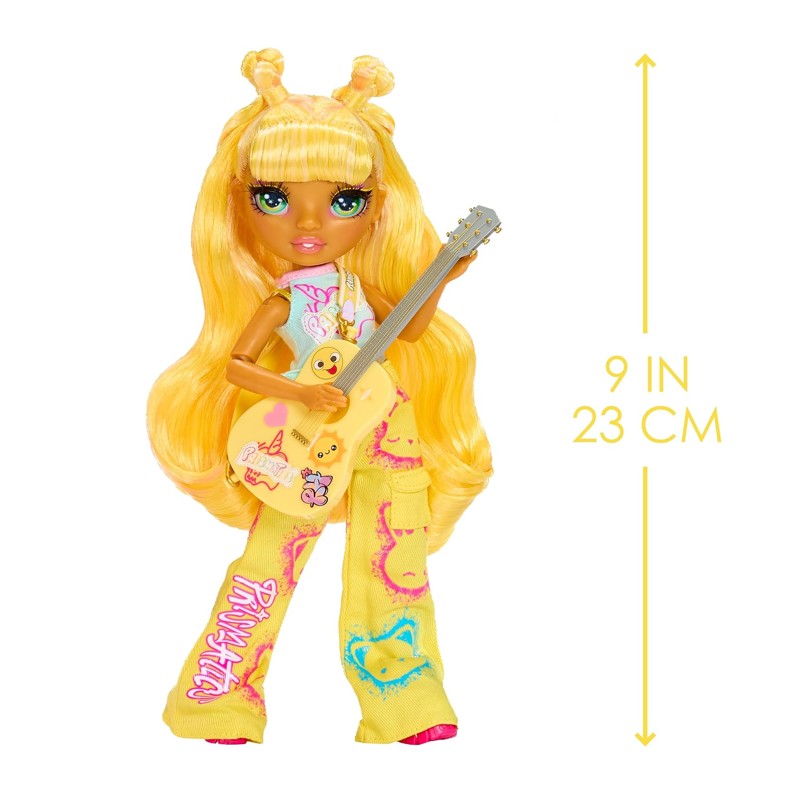 Boneca Jr High Rockband Sunny Rainbow High - MGA