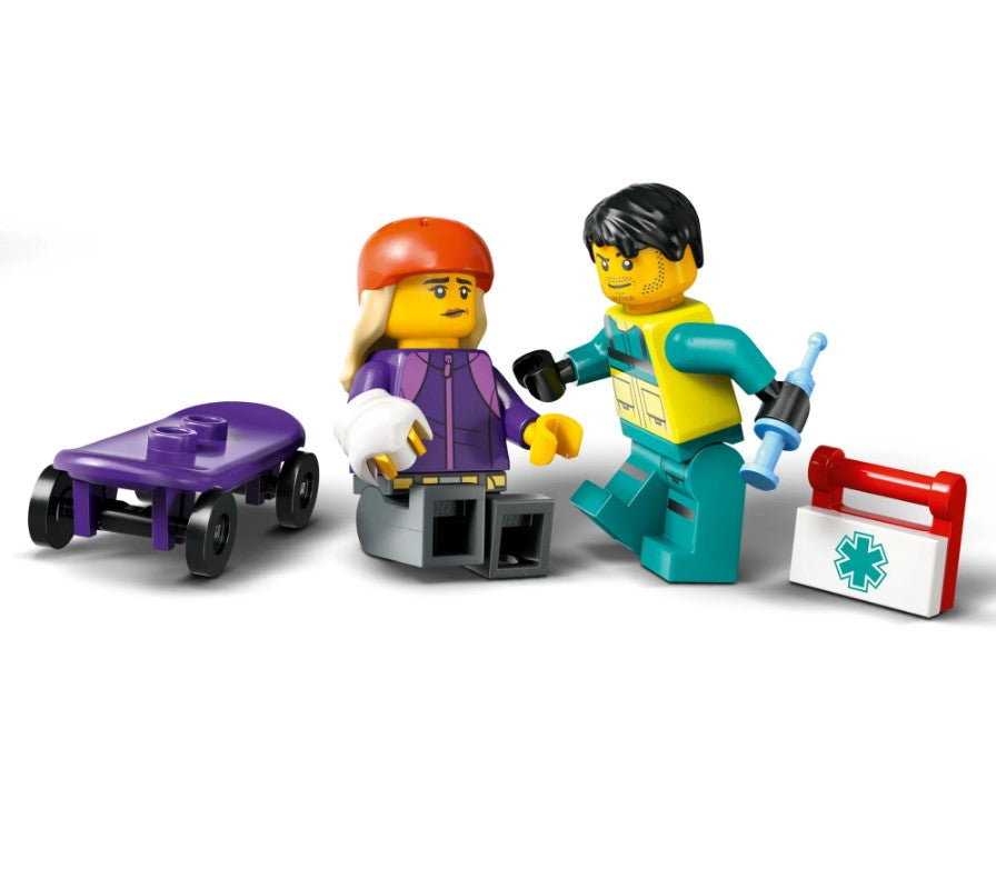 Lego City Ambulância de emergência 60451