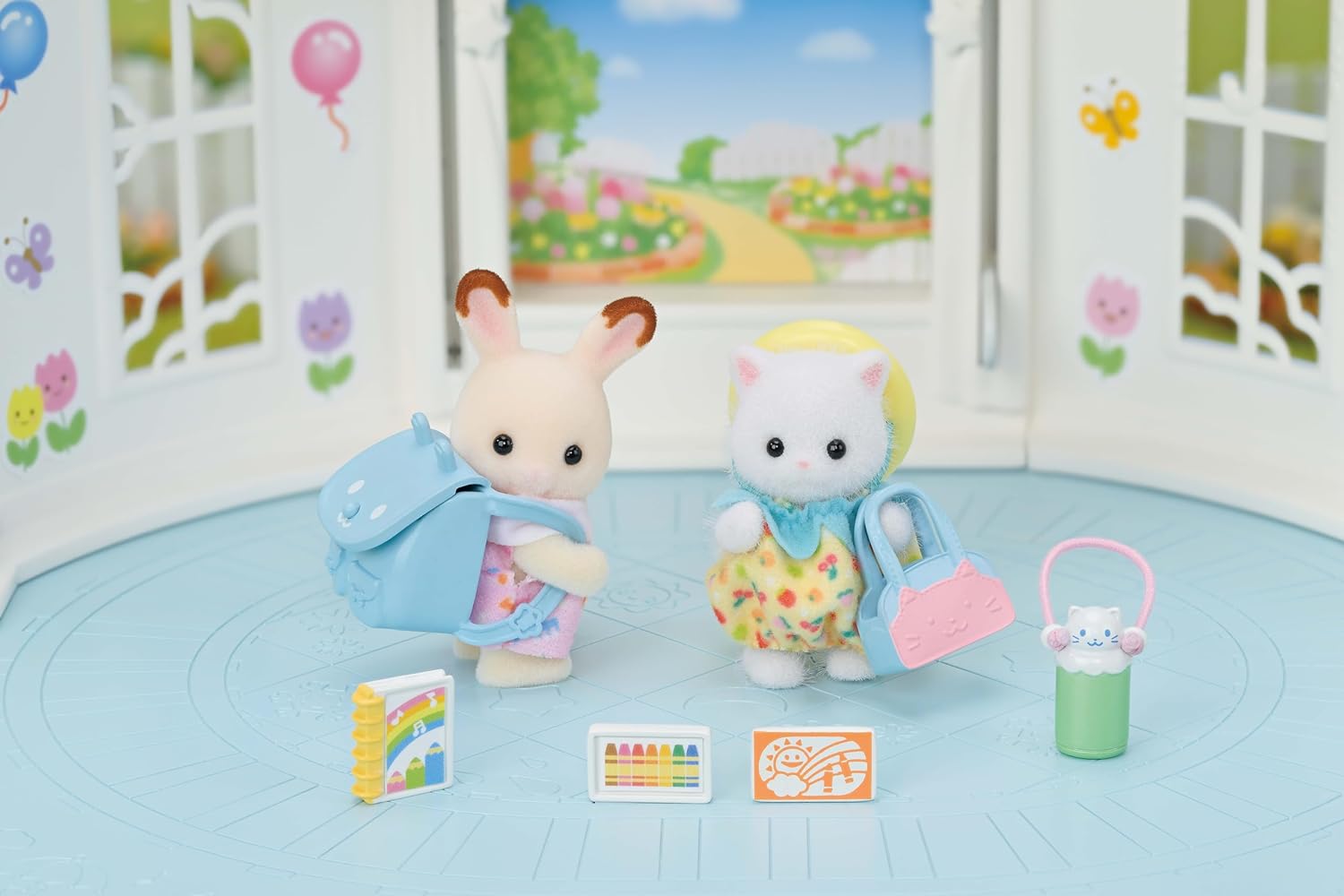 Sylvanian Families Amigos do Jardim da Infância Caminhando Juntos