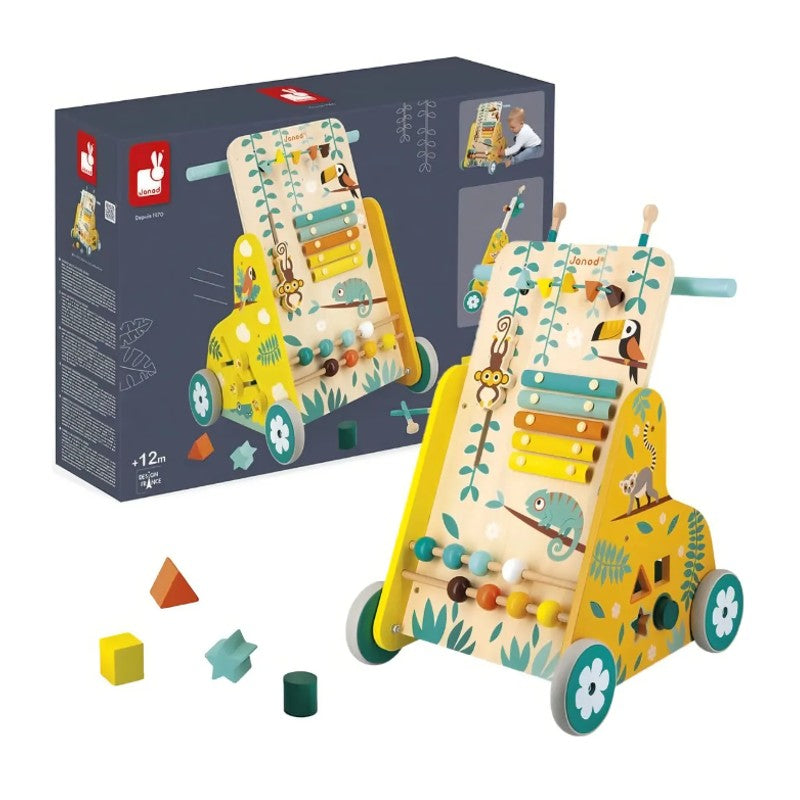 Andador de Madeira Multiatividades Tropik - Janod