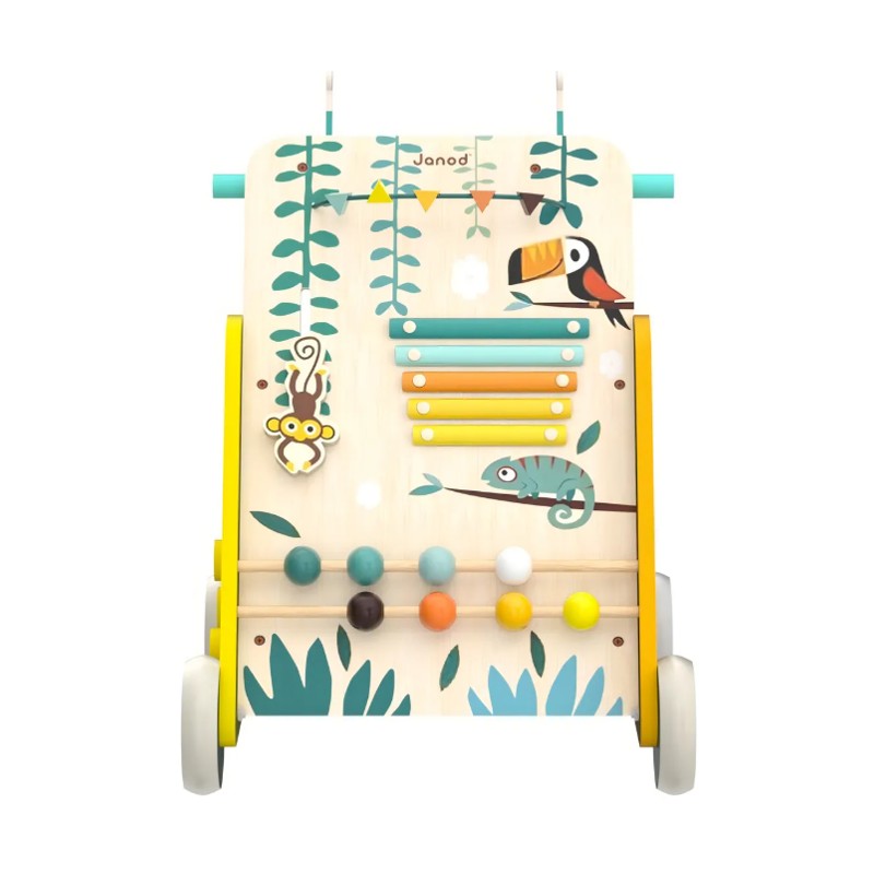 Andador de Madeira Multiatividades Tropik - Janod