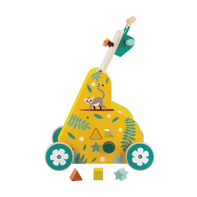 Andador de Madeira Multiatividades Tropik - Janod