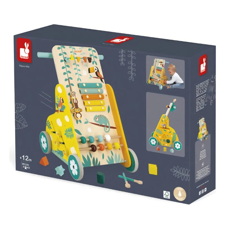 Andador de Madeira Multiatividades Tropik - Janod