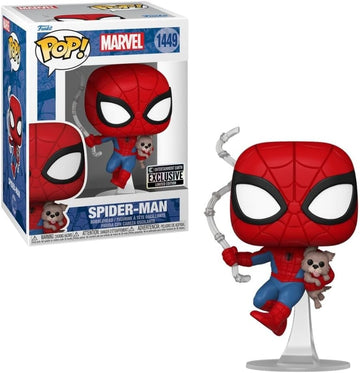 Boneco Funko Pop! Marvel - Homem-Aranha e Cachorro Sandwich