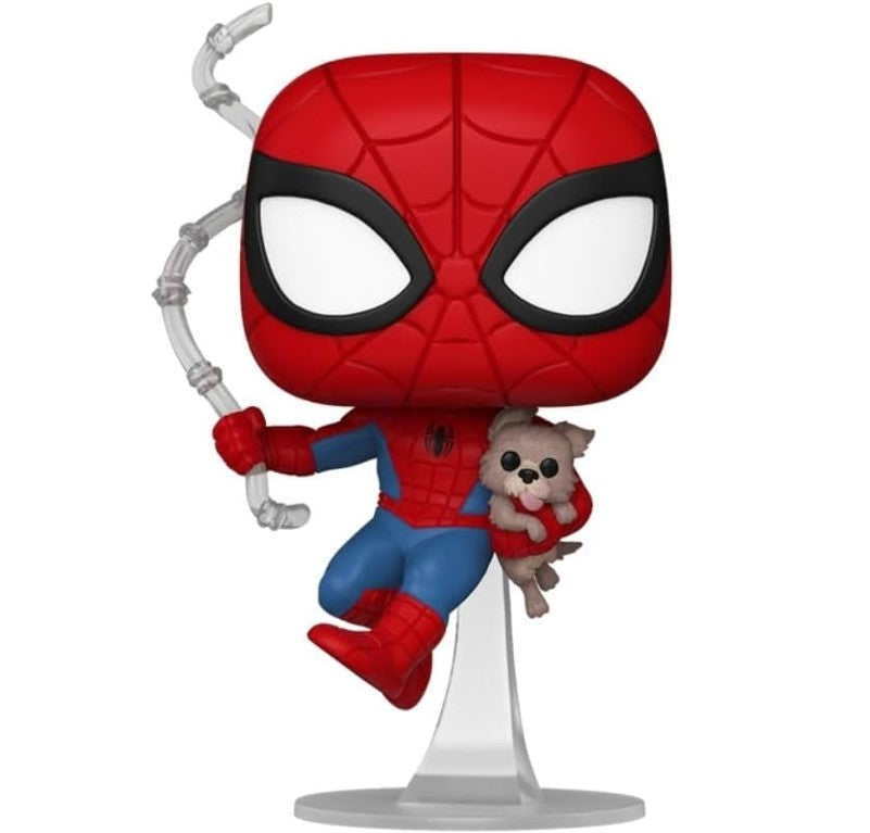 Boneco Funko Pop! Marvel - Homem-Aranha e Cachorro Sandwich