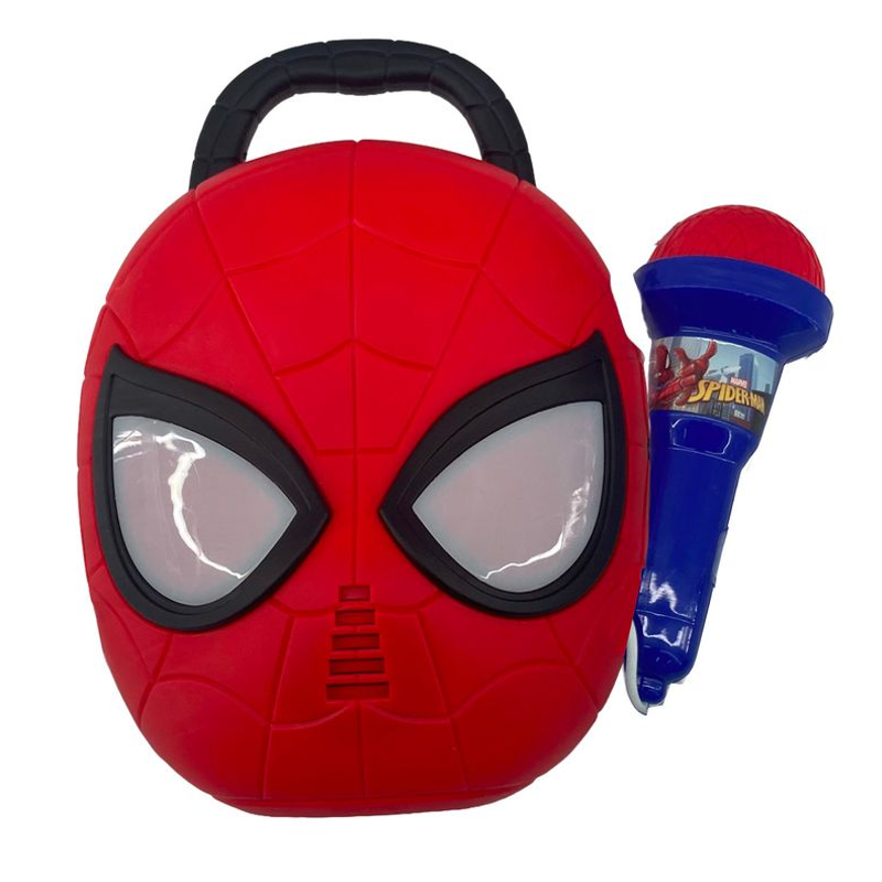 Boombox Karaoke Infantil Homem-Aranha - Candide