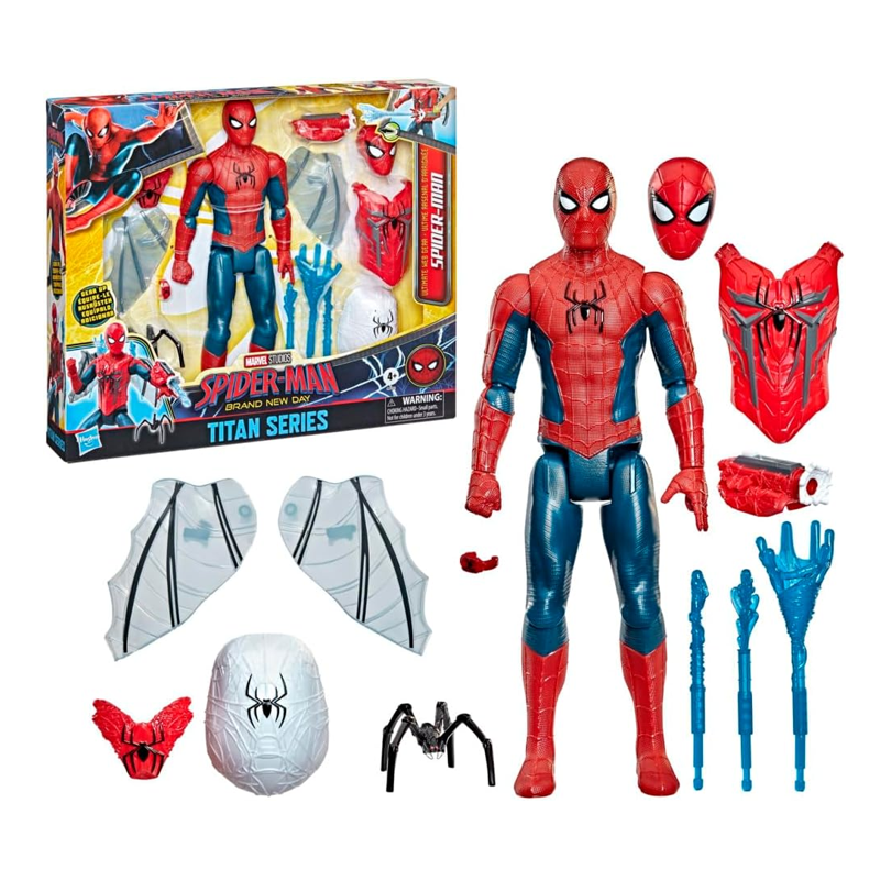 Boneco Homem Aranha Brand New Day com Acessórios - Hasbro
