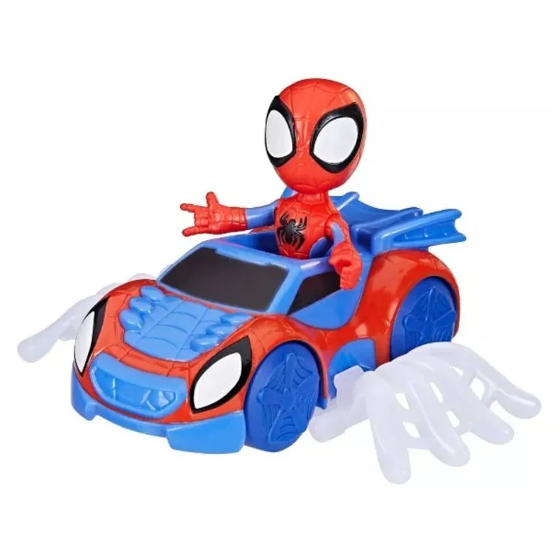 Boneco Homem Aranha Spidey Figura e Carro - Hasbro F7454