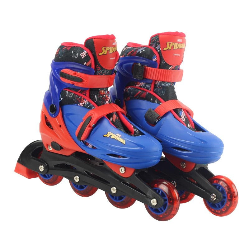 Patins com Kit de Proteção 36/39 Homem Aranha - BBR