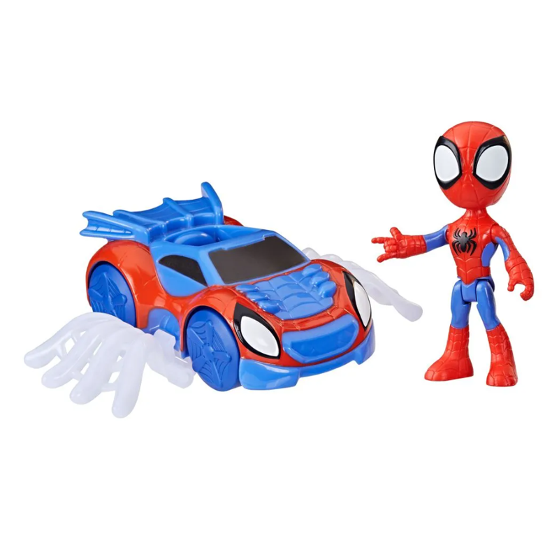Boneco Homem Aranha Spidey Figura e Carro - Hasbro F7454