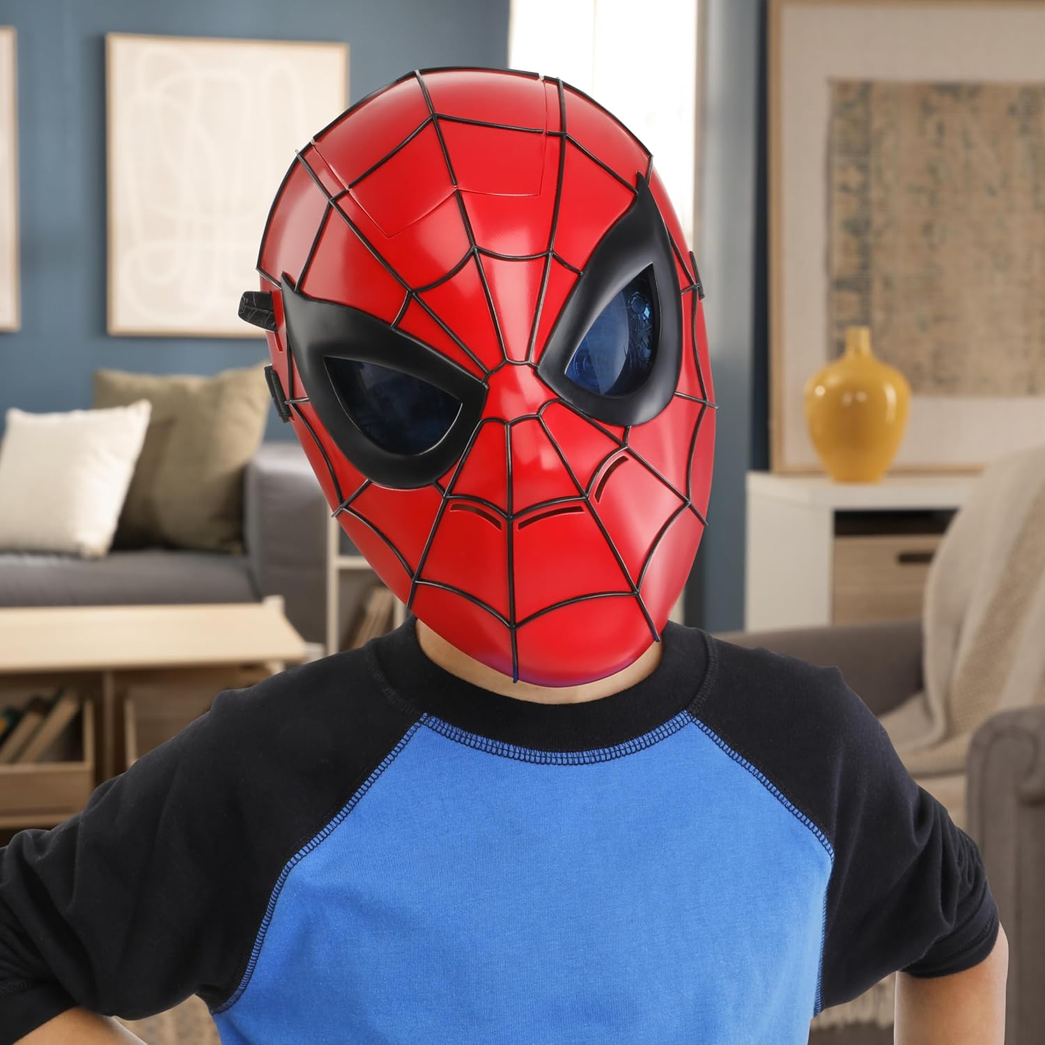 Máscara Homem-Aranha Marvel Glow FX Hasbro F8839