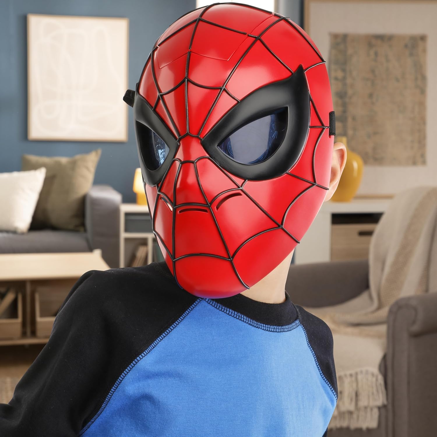 Máscara Homem-Aranha Marvel Glow FX Hasbro F8839