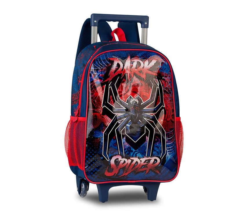 Kit Mochila Escolar Infantil + Lancheira + Estojo Aranha