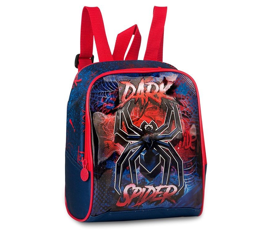 Kit Mochila Escolar Infantil + Lancheira + Estojo Aranha