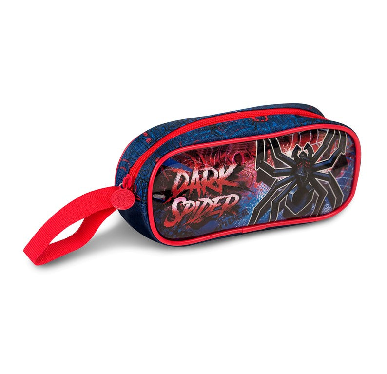 Kit Mochila Escolar Infantil + Lancheira + Estojo Aranha