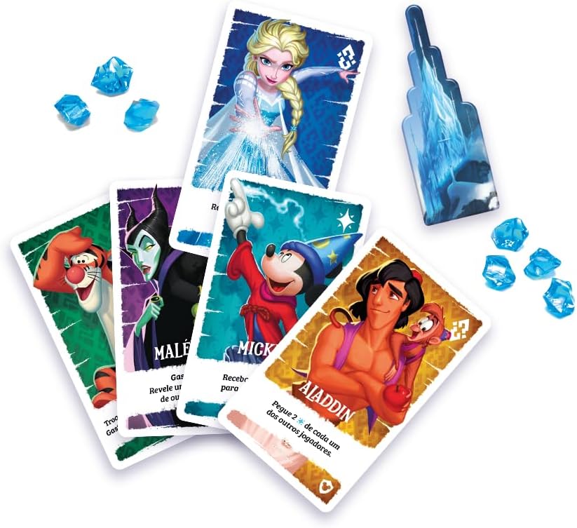 Jogo de Cartas Disney Coup Artimanhas Ardilosas