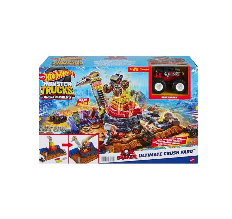 Pista De Corrida Hot Wheels Monster Trucks - Arena De Demolição - Mattel