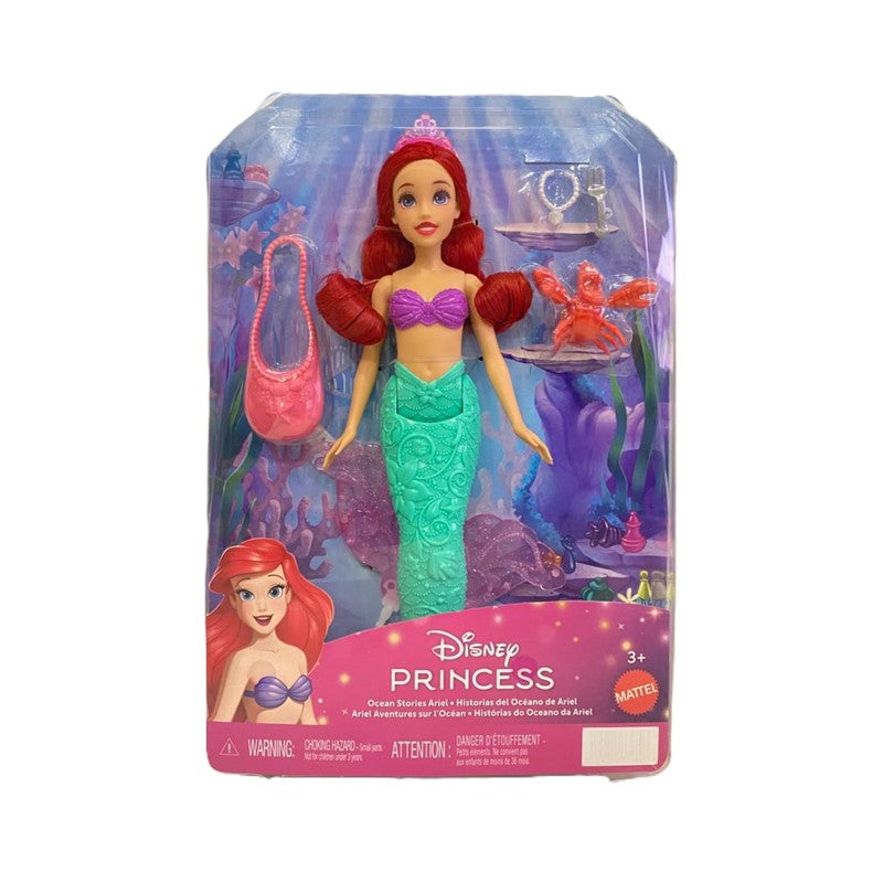 Boneca Princesa Disney com  Acessórios - Mattel