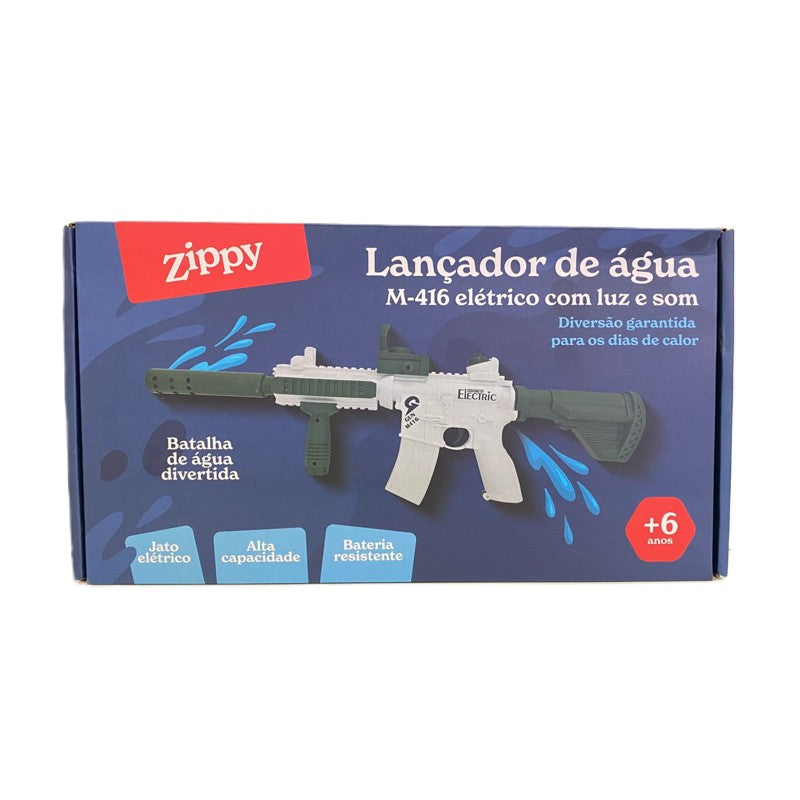 Lançador de Água Elétrico M416 - Zippy Toys