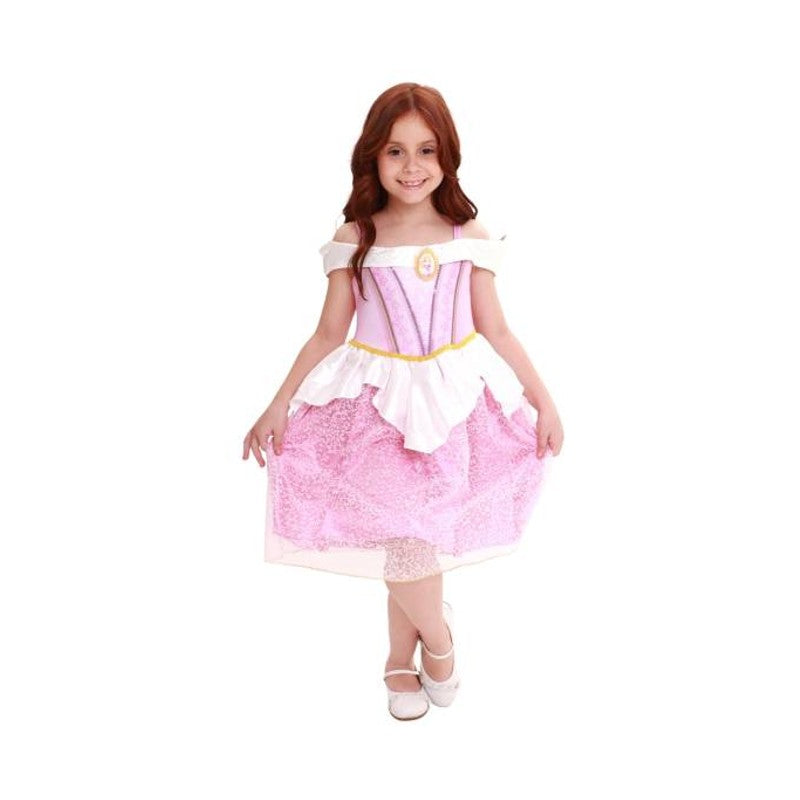 Fantasia Princesa Aurora Tamanho M - Novabrink